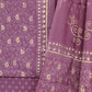 Block Printed Cotton Suit with Mulmul dupatta1