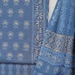 Block Printed Cotton Suit with Mulmul dupatta1