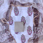 Hand Block Printed Cotton Suit with Cotton Kota Doria dupatta
