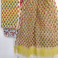 Hand Block Printed Cotton Suit with Cotton Kota Doria dupattaa