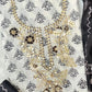 FLORAL PRINTED COTTON GOTA PATTI SUIT WITH COTTON DUPATTA