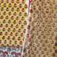 Hand Block Printed Cotton Suit with Cotton Kota Doria dupattaa