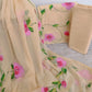 HAND PAINTED COTTON SUIT WITH PURE CHIFFON DUPATTA