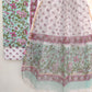 Hand Block Printed Cotton Suit with Cotton Kota Doria dupattaa