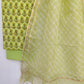 BLOCK PRINTED COTTON SUIT WITH LEHRIYA KOTA DORIA DUPATTA
