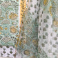 Hand Block Printed Cotton Suit with Cotton Kota Doria dupattaa