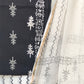 (Black & White) Hand Block Printed Cotton Suit with Cotton Kota Doria dupatta
