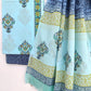Block Printed Cotton Suit with Mulmul dupatta