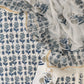 Hand Block Printed Cotton Suit with Cotton Kota Doria dupatta