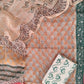 (KALAMKARI) PURE KOTA DORIA SUIT WITH PURE KOTA DORIA DUPATTA