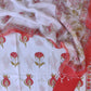 Hand Block Printed Cotton Suit with Cotton Kota Doria dupatta