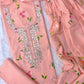 FLORAL PRINTED COTTON GOTA PATTI SUIT WITH COTTON DUPATTA