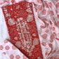 FLORAL PRINTED COTTON GOTA PATTI SUIT WITH COTTON DUPATTA