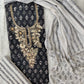 FLORAL PRINTED COTTON GOTA PATTI SUIT WITH COTTON DUPATTA