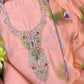 FLORAL PRINTED COTTON GOTA PATTI SUIT WITH CHIFFON DUPATTA