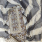Cotton Printed Neck Work Suits with Chiffon dupatta