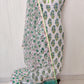 HANDBLOCK PRINTED NECK WORK SUITS WITH KOTA DORIA DUPATTA