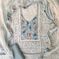 NEW LAUNCH            Exclusive Hand Block Printed Cotton Neck Work Suits with Embroidery mulmul Dupatta