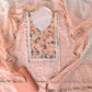 NEW LAUNCH            Exclusive Hand Block Printed Cotton Neck Work Suits with Embroidery mulmul Dupatta