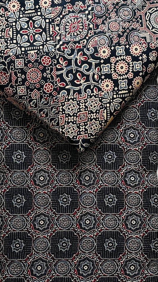 Jaipuri Printed Cotton Combo Set 2.5 Mtr each