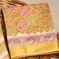 Hand Block Printed Maheshwari Silk Suit with Maheshwari Silk Dupatta