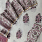 Hand Block Printed Cotton Schiffli Suit with Kota Doria Dupatta