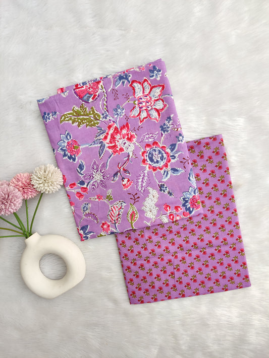 Jaipuri Printed Cotton Combo Set 2.5 Mtr each