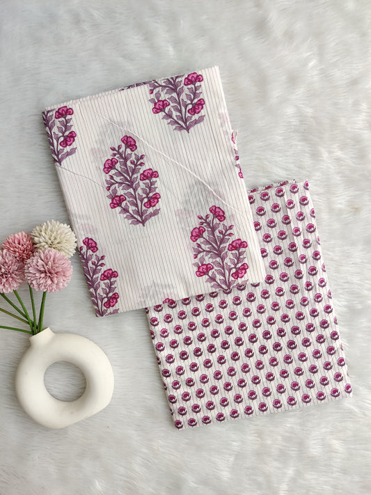 Jaipuri Printed Cotton Combo Set 2.5 Mtr each