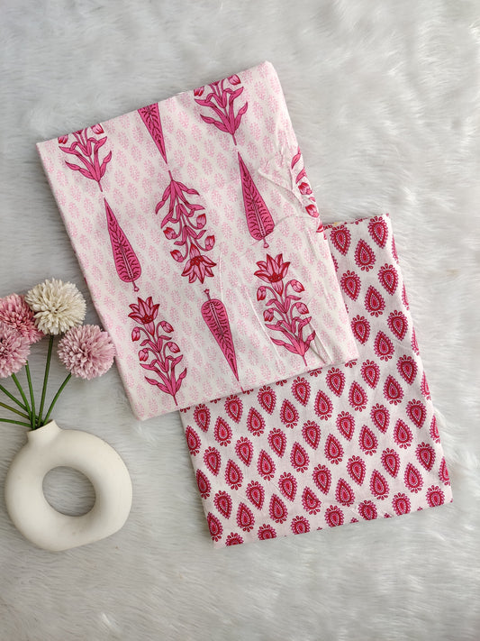 Jaipuri Printed Cotton Combo Set 2.5 Mtr each