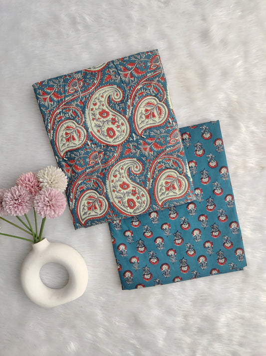 Jaipuri Printed Cotton Combo Set 2.5 Mtr each