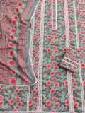 Exclusive Cotton Printed Neck Work Suits with mulmul dupatta1