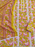 Exclusive Cotton Printed Neck Work Suits with mulmul dupatta1