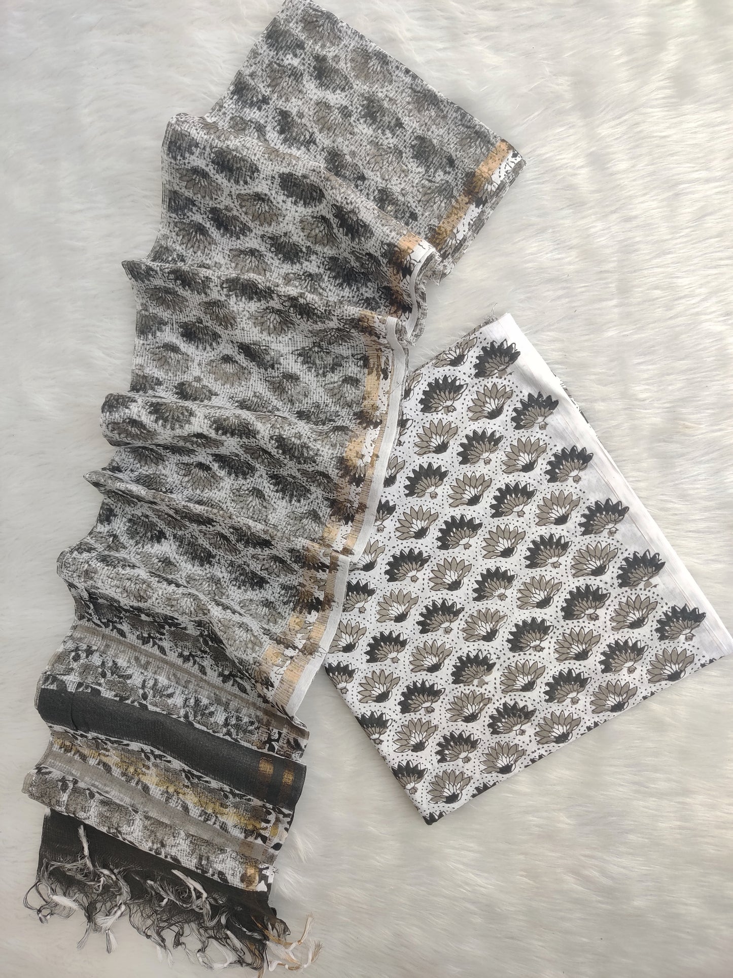 (SALE) TOP & DUPATTA Combo Set 2.5 Mtr each (NO BOTTOM)