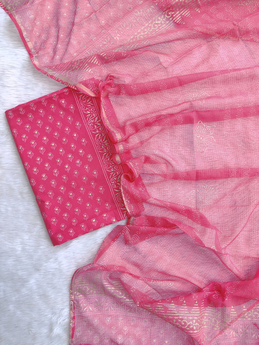 (SALE) TOP & DUPATTA Combo Set 2.5 Mtr each (NO BOTTOM)