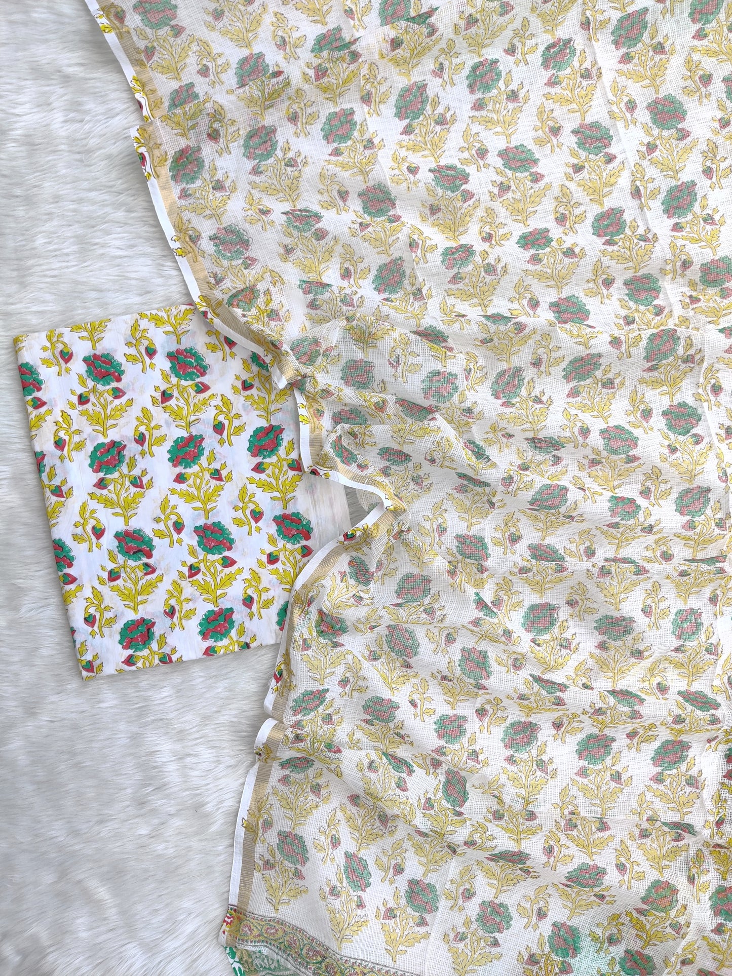 (SALE) TOP & DUPATTA Combo Set 2.5 Mtr each (NO BOTTOM)