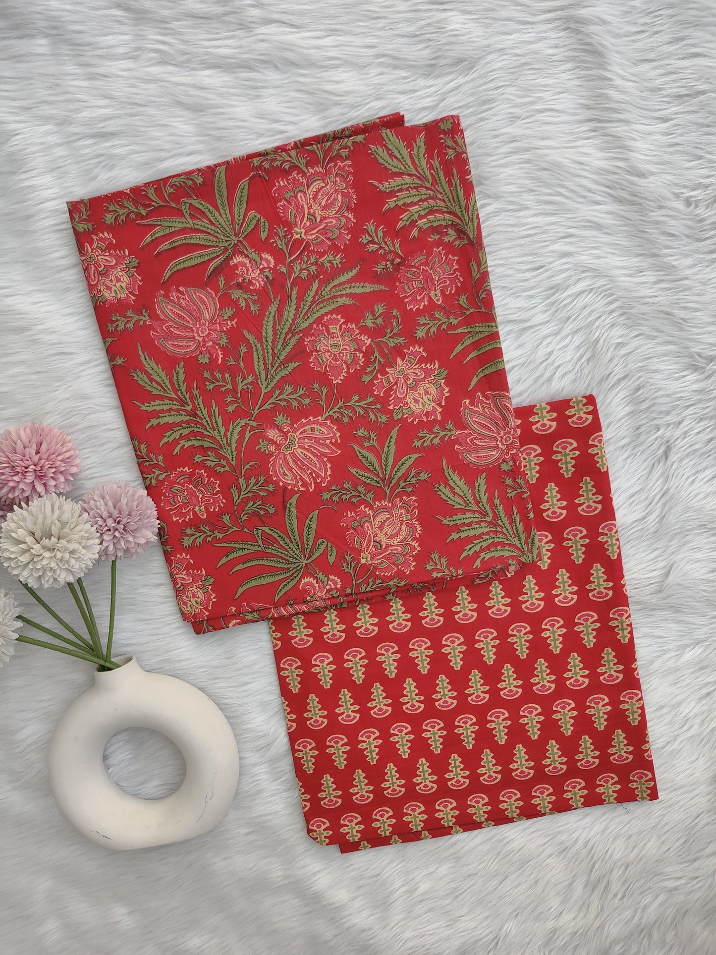 Jaipuri Printed Cotton Combo Set 2.5 Mtr each