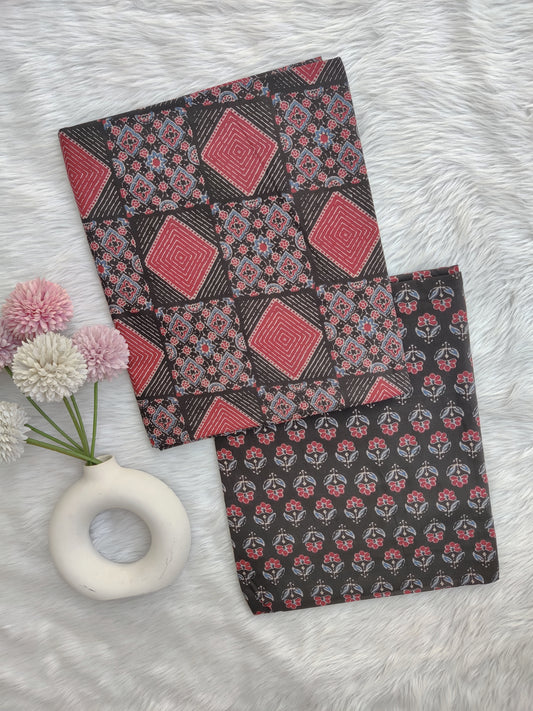 Jaipuri Printed Cotton Combo Set 2.5 Mtr each