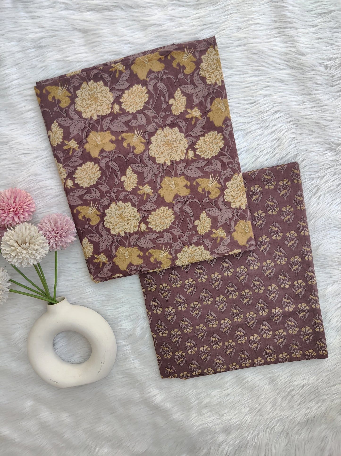 Jaipuri Printed Cotton Combo Set 2.5 Mtr each