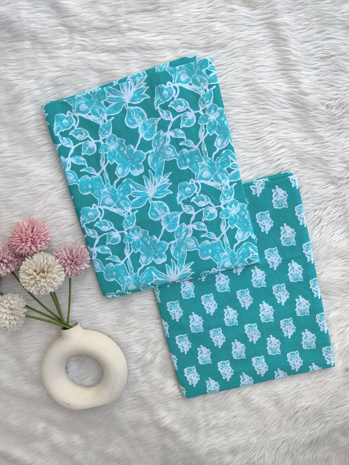 Jaipuri Printed Cotton Combo Set 2.5 Mtr each