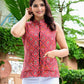 Jaipuri Reversible Quilted Cotton Sleeveless Jackets