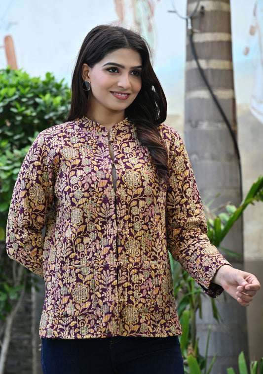 Jaipuri Reversible Quilted Cotton Jackets