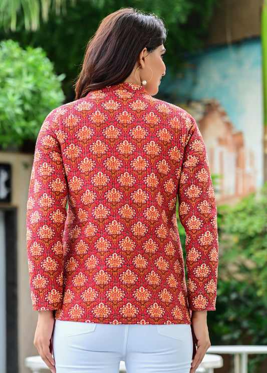 Jaipuri Reversible Quilted Cotton Jackets