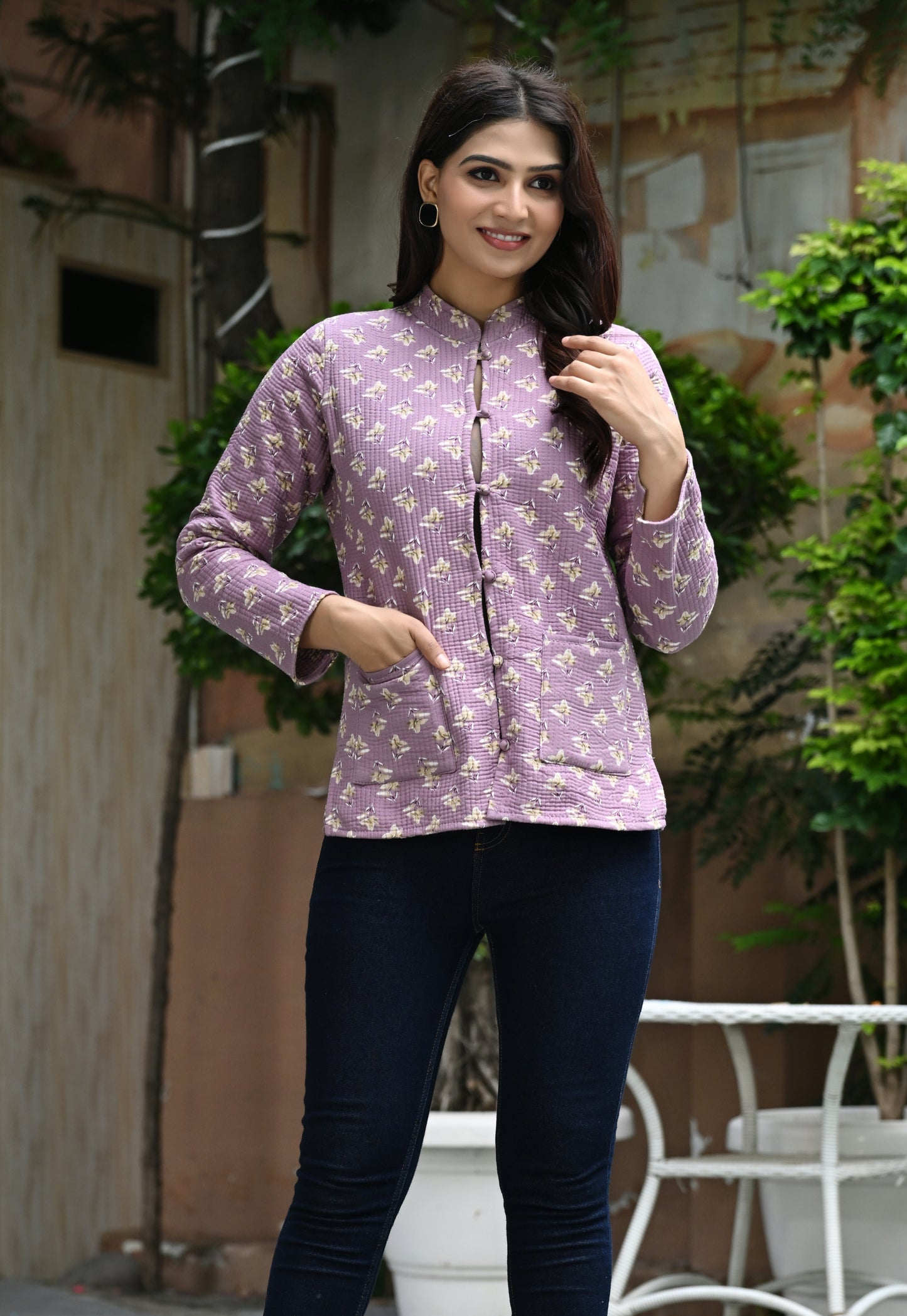 Jaipuri Reversible Quilted Cotton Jackets