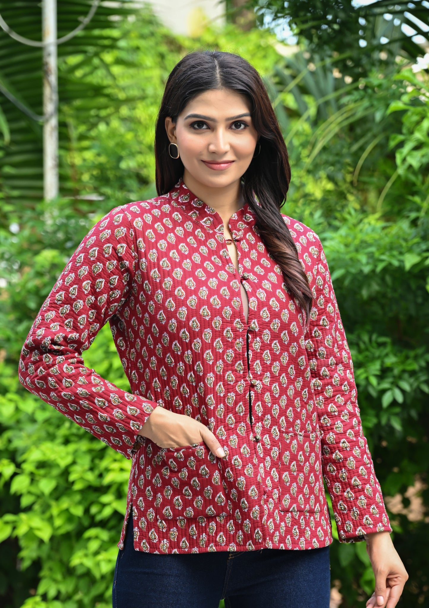 Jaipuri Reversible Quilted Cotton Jackets