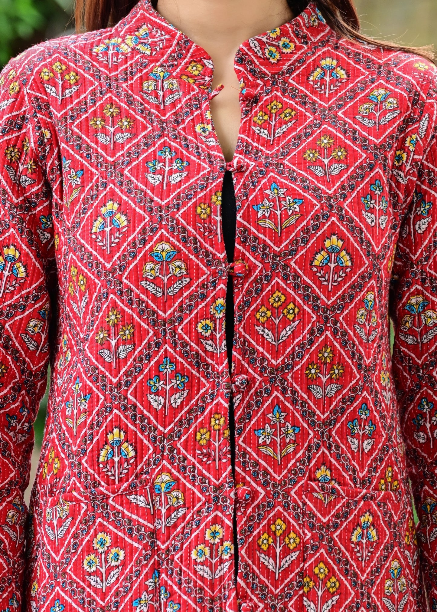 Jaipuri Reversible Quilted Cotton Jackets