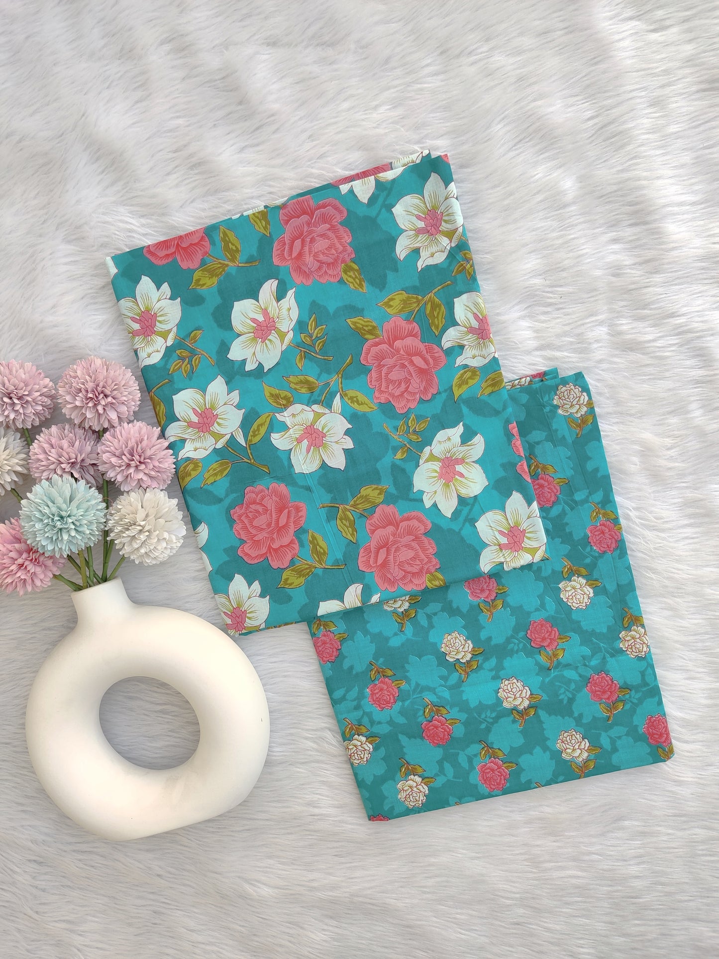 Jaipuri Printed Cotton Combo Set 2.5 Mtr each