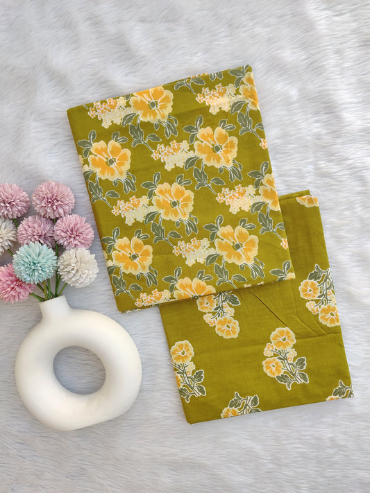 Jaipuri Printed Cotton Combo Set 2.5 Mtr each