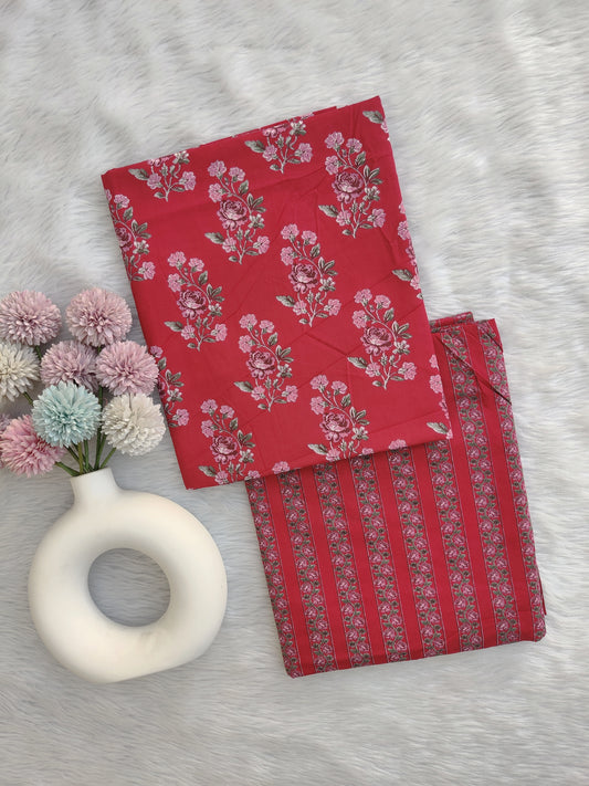 Jaipuri Printed Cotton Combo Set 2.5 Mtr each