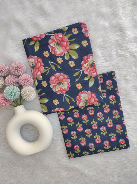 Jaipuri Printed Cotton Combo Set 2.5 Mtr each