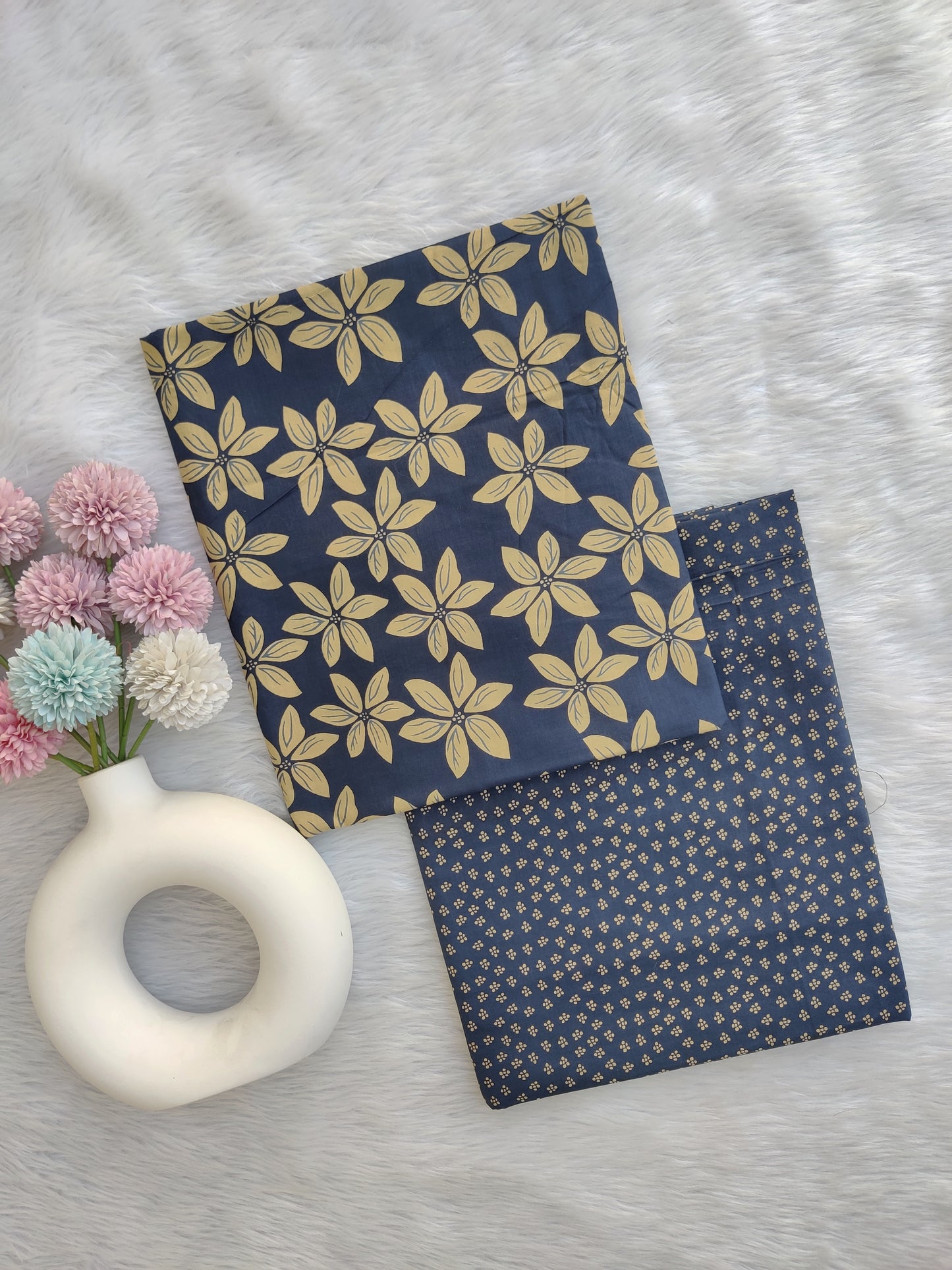 Jaipuri Printed Cotton Combo Set 2.5 Mtr each